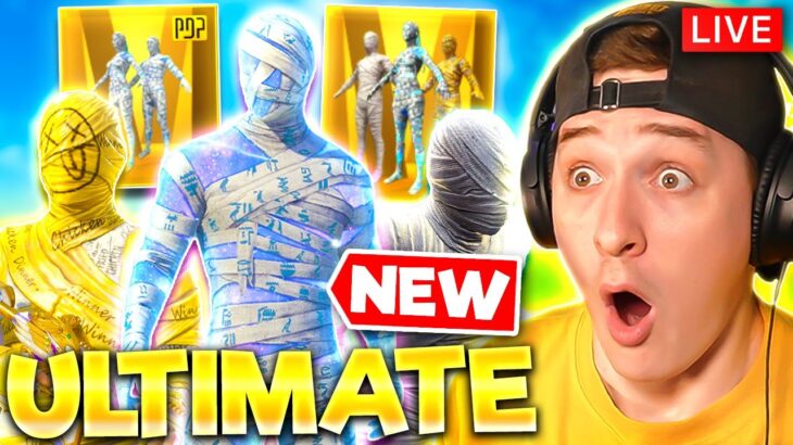 NEW ULTIMATE MUMMY CRATE OPENING! PUBG MOBILE LIVE