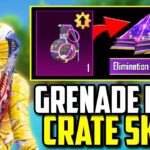 FIRST GRENADE SKIN WITH LOOT CRATE!! | PUBG Mobile