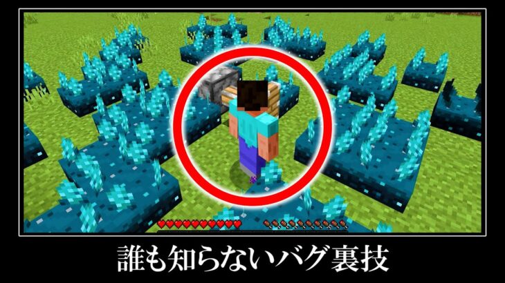 マイクラ統合版の隠されたチート裏技＆小ネタ１０選