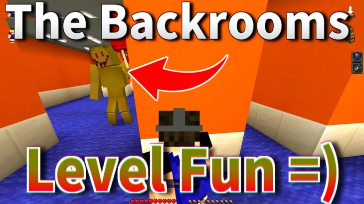 とても楽しくて安全なレベル=)『Level Fun=)』がヤバすぎる!!-マインクラフト【Minecraft】【The Backrooms】