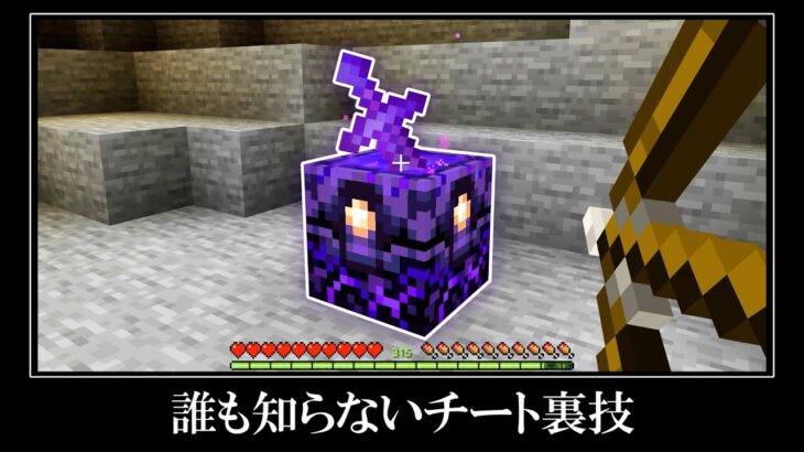 【衝撃】マイクラ統合版の隠されたバグ裏技＆小ネタ９選