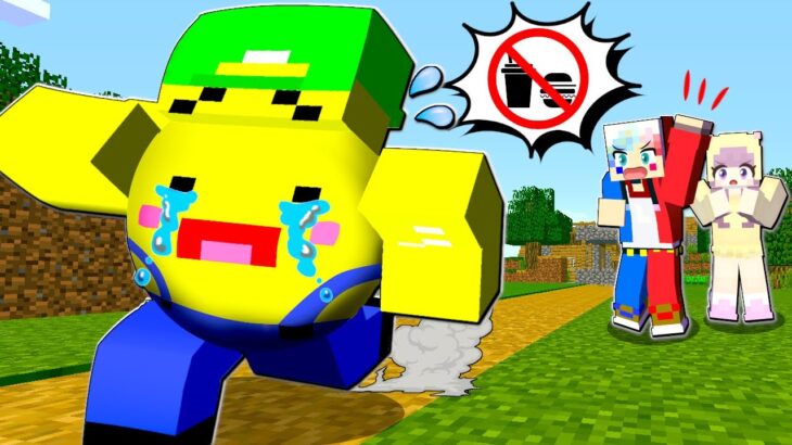 メンバー脱退のピンチ⁉️😱太りすぎた友達をダイエットさせるマインクラフト【まいくら Minecraft】ぽっぴんず