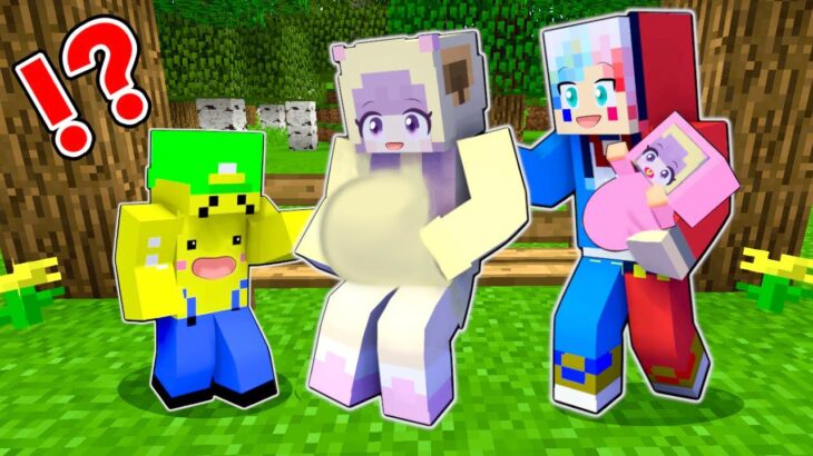 妊婦になった友達と赤ちゃんの命を救うマインクラフト👶🏻✨【まいくら minecraft】ぽっぴんず