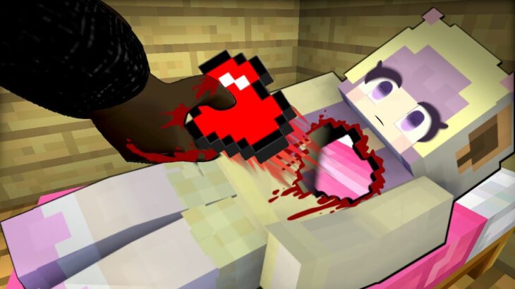 恐怖の死神に心臓を奪われるマインクラフト💀🫀【まいくら minecraft】ぽっぴんず