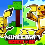 I Survived 100 DAYS as PIKACHU the POKEMON in HARDCORE Minecraft!