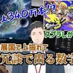 スプラトゥーン3の売上と流行り方のとんでもなさに驚く3人【社築/花畑チャイカ/加賀美ハヤト/切り抜き/にじさんじ】