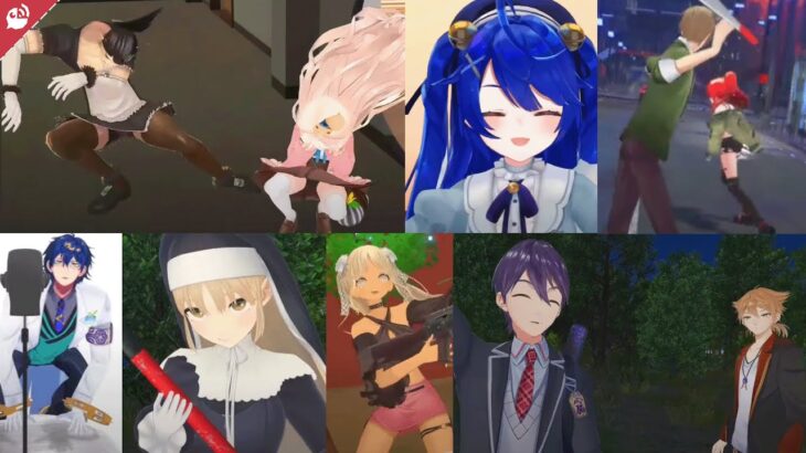 【豪快】3Dの体で暴れまくるにじさんじライバーまとめ【にじさんじ / 公式切り抜き / VTuber 】