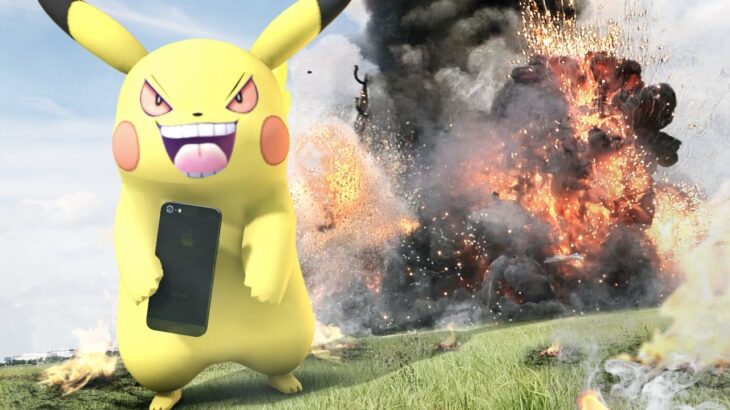 Real life Pokemon GO Wars! If a MEW appeared? Battle to achieve heroism!