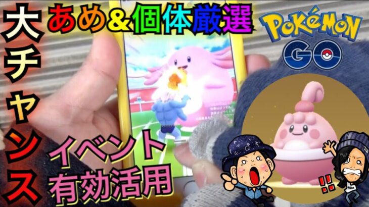 【ポケモンGO】今は何をすべき！？バレンタインイベント活用法！【ピンプク】