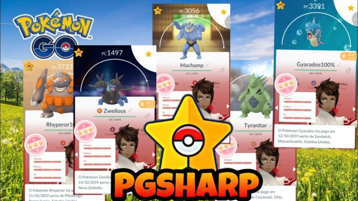 PGsharp Como Pegar Muitos Pokémon 100 % e Raros Atualizado