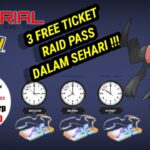 TUTORIAL | PGSHARP | 3X FREE RAID PASS  TICKET PER DAY