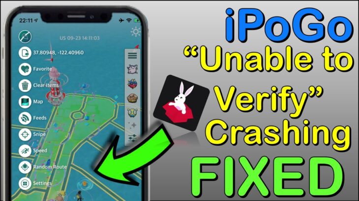 iPoGo Pokemon Go Spoofer “Unable to Verify” or Crashing FIXED ✅ Pokemon Go Spoofing via Tutubox