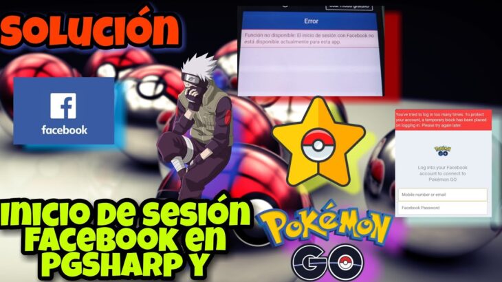 🚨Solución ERROR iniciar sesión en PGSharp y Pokémon Go por facebook🚨