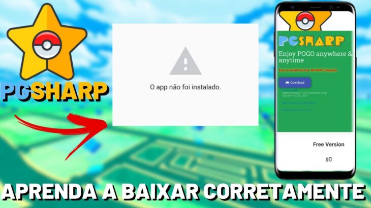 SOLUÇÃO: COMO RESOLVER PROBLEMAS PARA INSTALAR O PGSHARP | POKÉMON GO