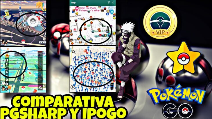 🚨PGSharp y Ipogo Comparativa🚨Cuál es mejor🤔 Joystick Pokémon Go 2022