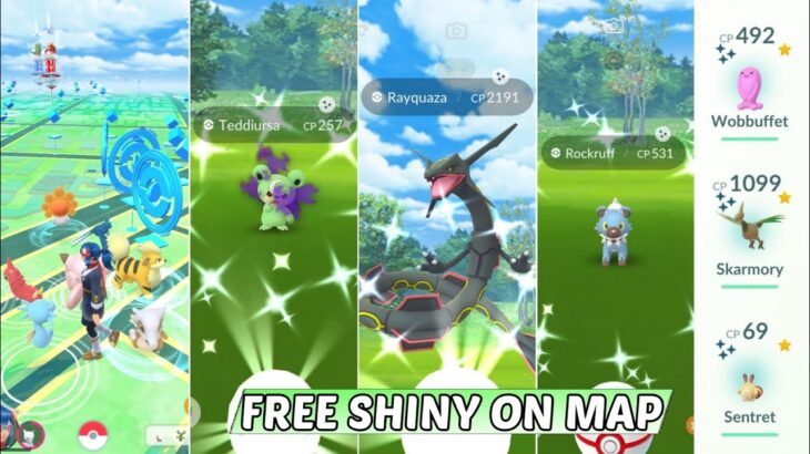 How to use free shiny on map feature in ipogo | Free Standard key features | Shiny scanner non root