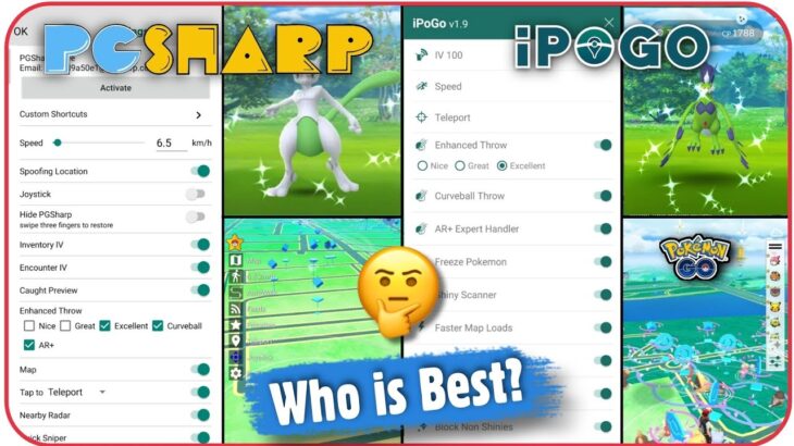 🤔Who is Best Pgsharp or ipogo? ipogo is safe or not | Pgsharp Free Key | how to use ipogo in Android