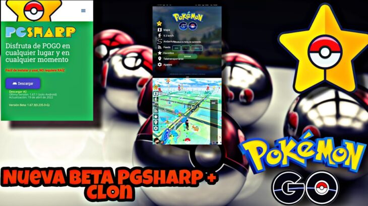 🚨Nueva BETA + Clon PGSharp actualizado🚨 joystick Pokémon GO