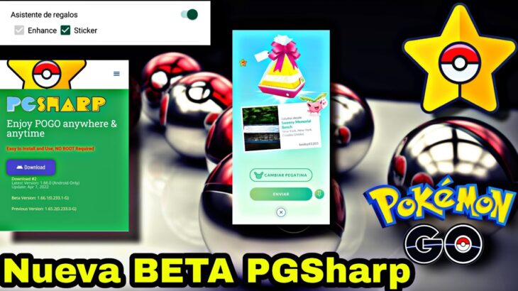 🚨Nueva Opción en PGSharp🚨Nueva Actualización BETA PGSharp Pokémon GO