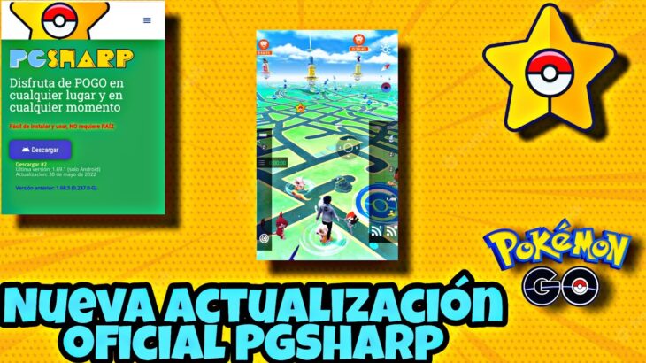 🚨Nueva Actualización oficial PGSharp🚨 Joystick Pokémon GO