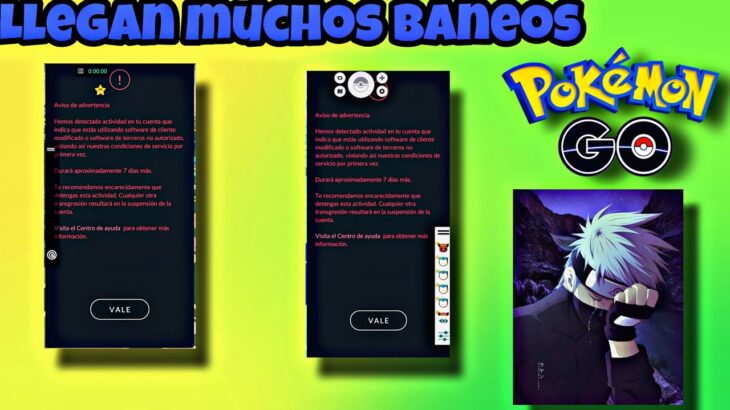 🚨ATENCIÓN LLEGAN MAS BANEOS POKÉMON GO🚨Siguen los carteles Recomendaciones PGSharp Pokémon GO