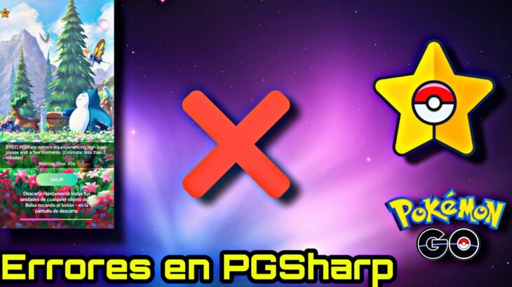 🚨Errores PGSharp🚨No puedes iniciar sesión en PGSharp joystick Pokémon GO