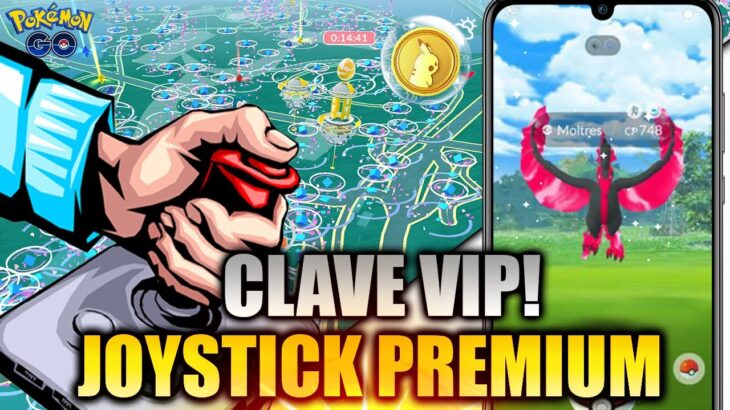 Clave VIP GRATIS para el NUEVO JOYSTICK iPoGo PREMIUM Pokemon GO (Nueva FREE KEY Licencia FLY)