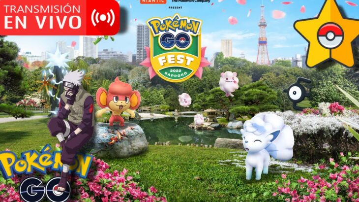 🚨Vamos al Go Fest Sapporo🚨Jugamos con Pase vamos por los SHINY PGSharp Pokémon GO