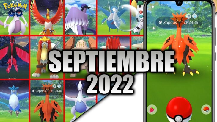 COMO CONSEGUIR CUALQUIER POKEMON “El Tiempo Empieza Ahora” Pokémon GO Intercambios Septiembre 2022