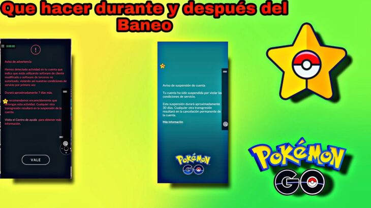 🚨Que Hacer durante y después del BANEO🚨 Recomendaciones BANEOS PGSharp Pokémon GO