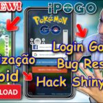 Vamos de iPOGO LOGIN GOOGLE ERRO BUG CORRIGIDO Pokémon Go O Melhor Hack SHINY Fake GPS KEY GRÁTIS