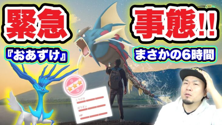 【速報】予定急遽変更！？ゼルネアスは！？メガギャラドス６時間【ポケモンGO】