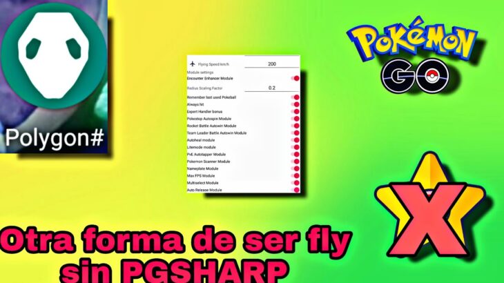 🚨Otra forma de ser fly SIN PGSHARP🚨Juega Pokémon GO FLY joystick Pokémon GO