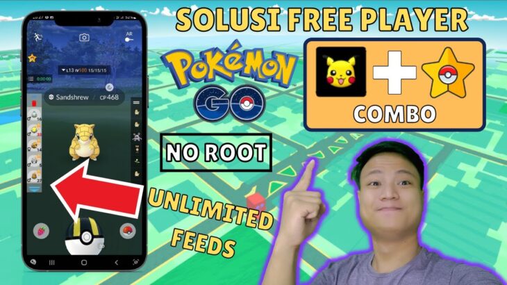 COMBO PGSHARP + POKELIST [NO ROOT] ❗ Free Player Senang Melihat Ini