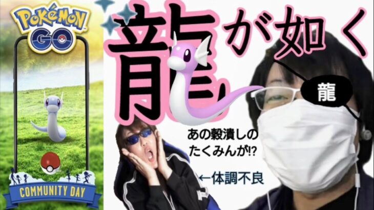 ６年間色違いなし因縁決着の時！復刻ミニリュウコミュニティデイの結果が…！？【ポケモンGO】