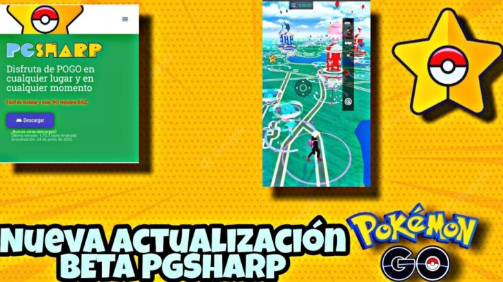 🚨Llega Nueva Actualización BETA PGSharp🚨Joystick Pokémon GO
