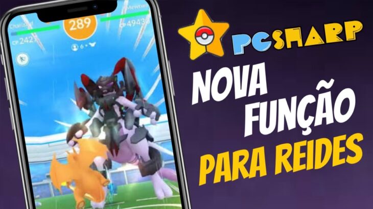 Nova atualização beta de pgsharp com nova função nas reides no #pokemongo