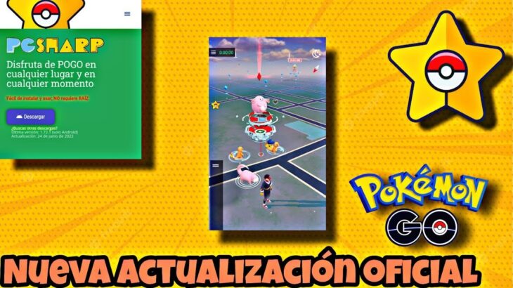 🚨YA ES OFICIAL🚨Nueva Actualización Oficial PGSharp y PGSharp 2 joystick Pokémon GO