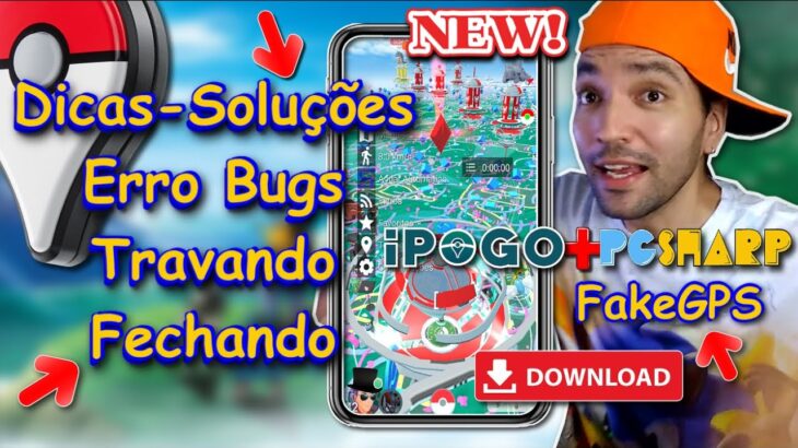 PgSharp iPogo Atualização Travando FECHANDO SOZINHO ? SOLUÇÃO BUG ERRO HACK Pokémon GO FAKEGPS KEY