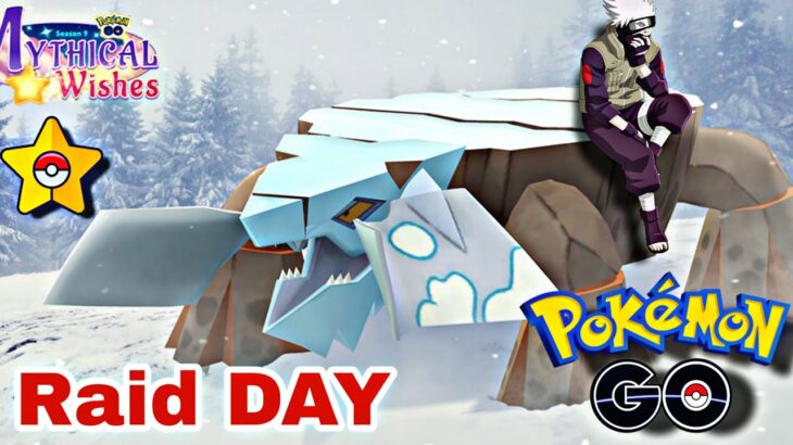 🚨Vamos por Avalugg SHINY🚨llega nuevo Raid DAY PGSharp Pokémon GO