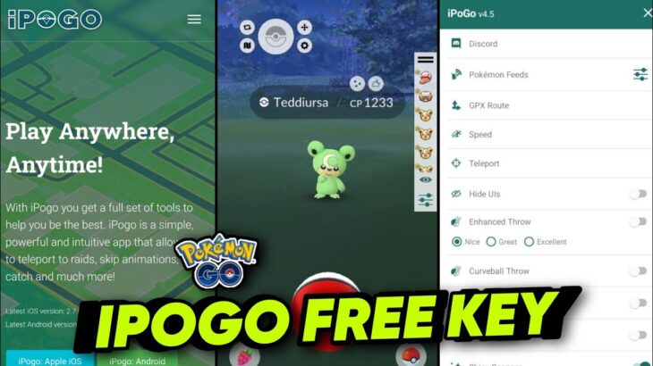 iPogo Free Key For Everyone | Pokemon Go