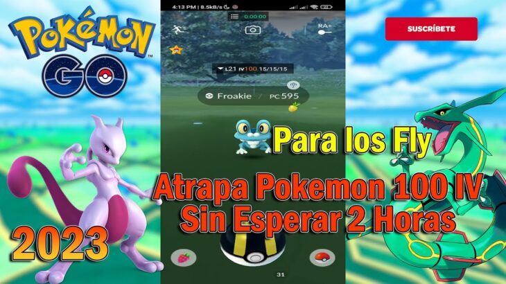 COMO ATRAPAR POKEMON 100 IV SIN ESPERAR 2 HORAS✅👍 COMO HACER TELEPORT SIN QUE TE DEN BAN (2023)