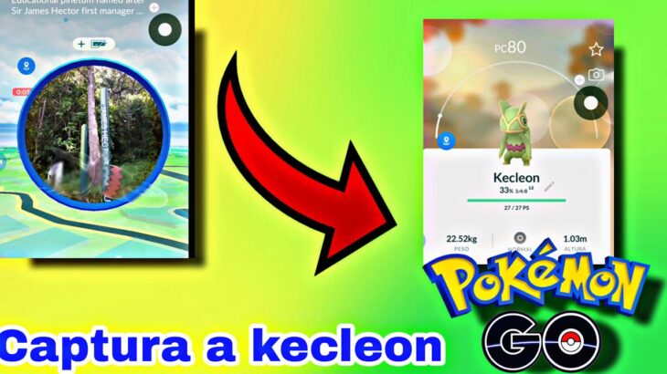 🚨YA ESTA AQUI🚨Como capturar a Kecleon PGSharp Pokémon GO