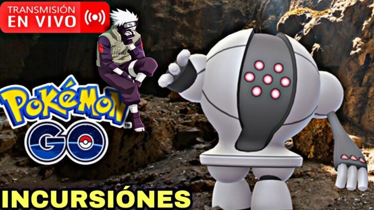 🚨A Puertas del Community Day Noibat🚨Haciendo INCURSIÓNES REGISTEEL🚨Vamos por el SHINY Pokémon GO