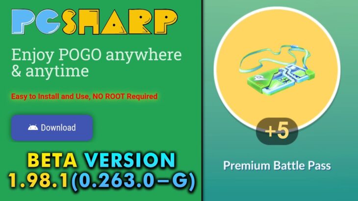 PGSharp New Beta Update Latest Version: 1.98.1 (Android Only) Features | PGSharp New Features