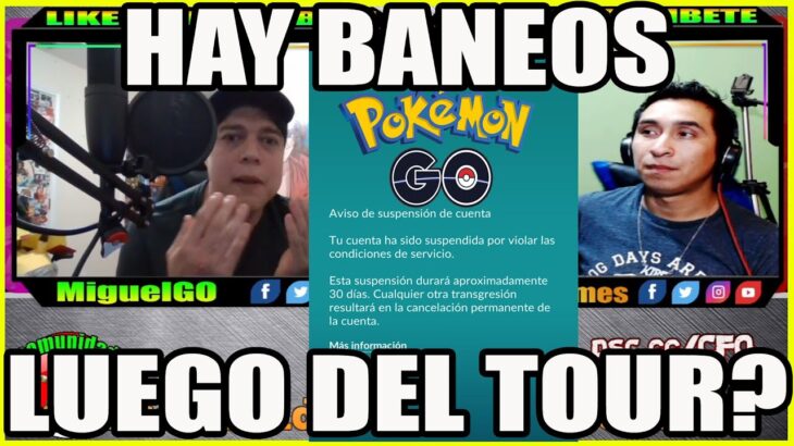 POKEMON GO BANEOS DESPUES DE GO TOUR LAS VEGAS. ESTAN BANEANDO REALMENTE EN PGSHARP, ETC | TUTORIAL