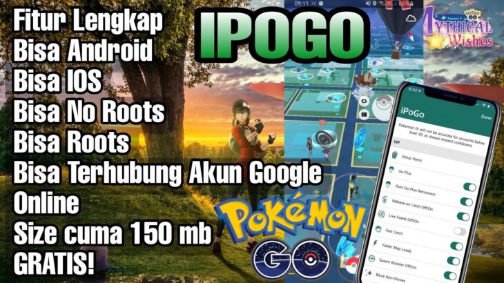 Pokemon Go Mod Apk IPOGO Update Terbaru Februari 2023