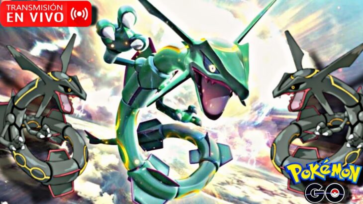 🚨SEGUIMOS HORA LEGENDARIA INCURSIÓNES RAYQUAZA🚨Vamos por el SHUNDO Nueva York Joystick Pokémon GO