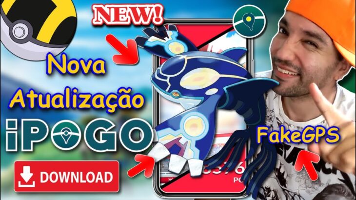 iPOGO New ATUALIZAÇÃO Forçada KEY Grátis DOWNLOAD INSTALAÇÃO SEM BUGS HACK SHINY Pokémon GO FakeGPS