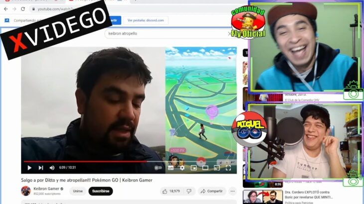 REACCION AL ATROPELLO DE KEIBRON GAMER  (100% KEIBROOONNNS) | EL EMPERADOR DEL PGSHARP FLY POKEMONGO